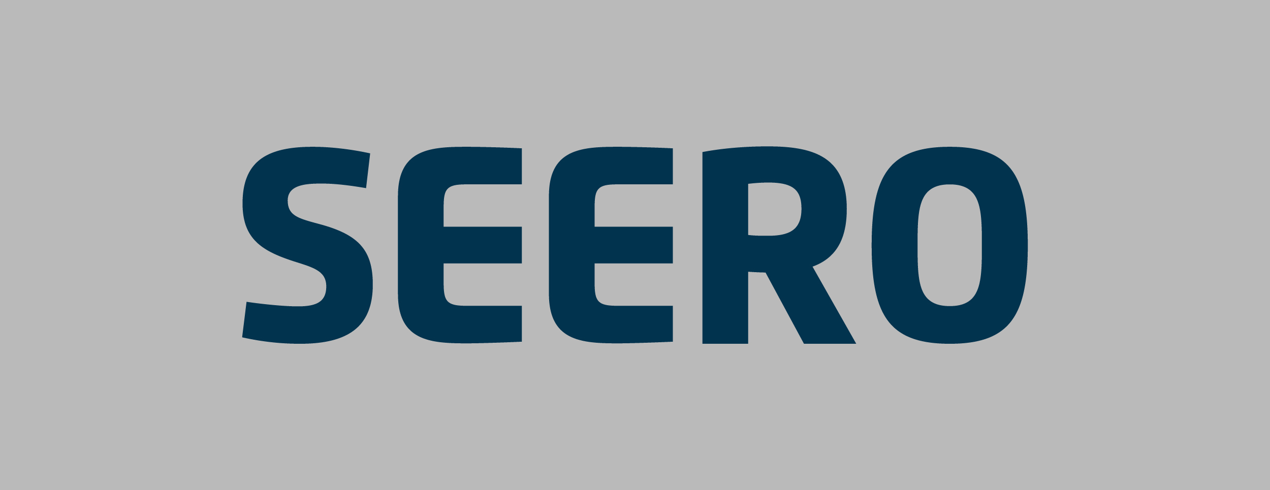 seero logo on a gray background.