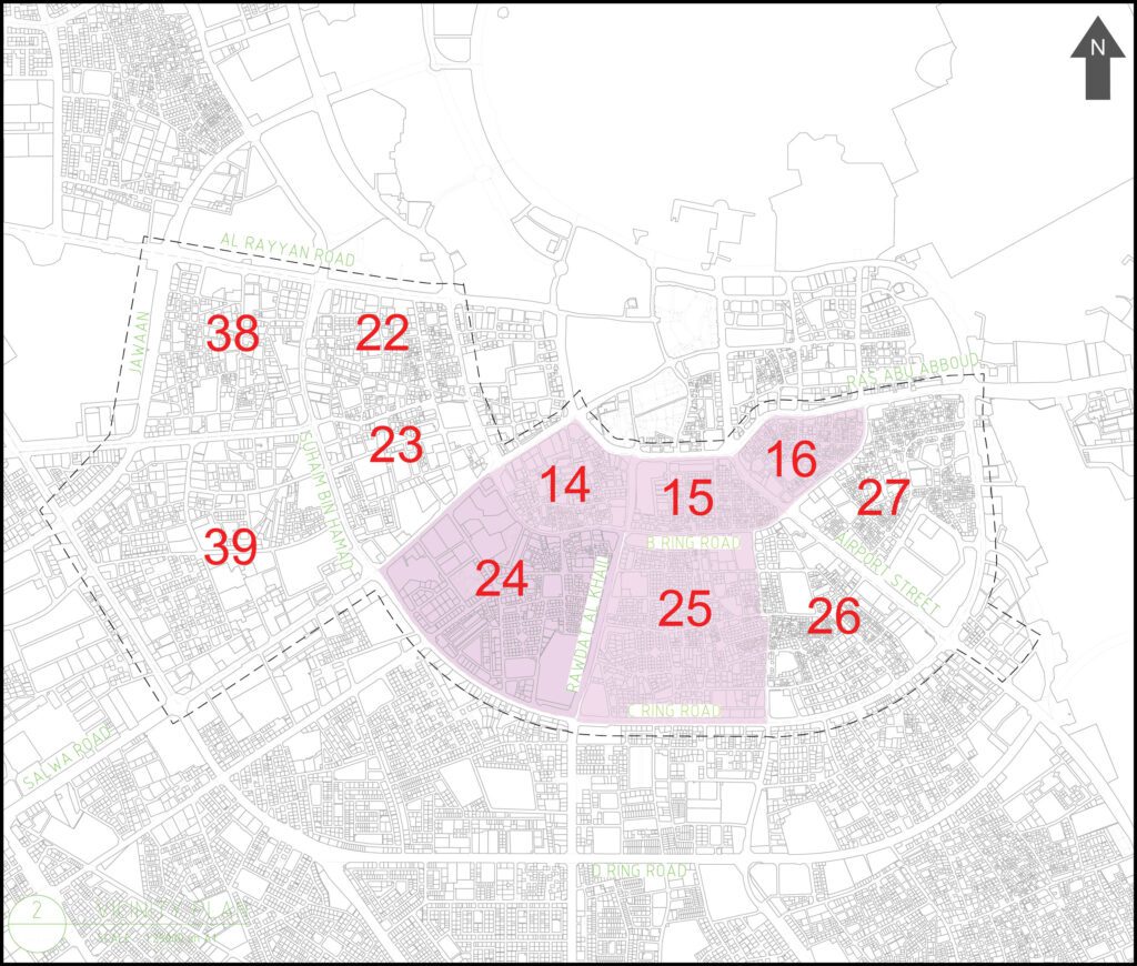 a map showing the location of a residential area.