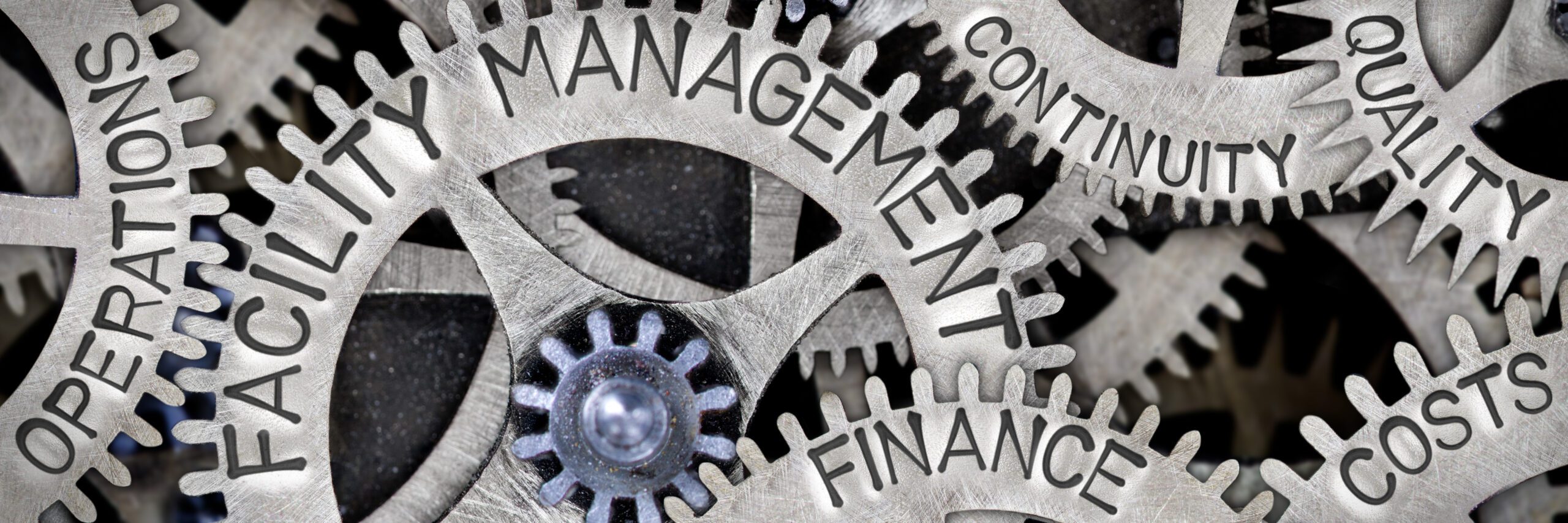 a close up of gears with words written on them.